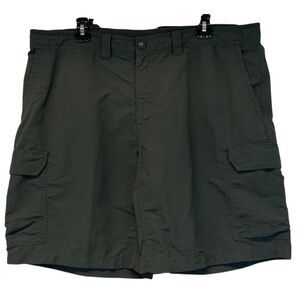 THE NORTH FACE Men’s Cargo Hiking Shorts 40 Black Nylon Lightweight Outdoors